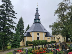 Die berühmte Kirche in Seiffen