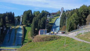 Sprungschanze in Oberweiesenthal